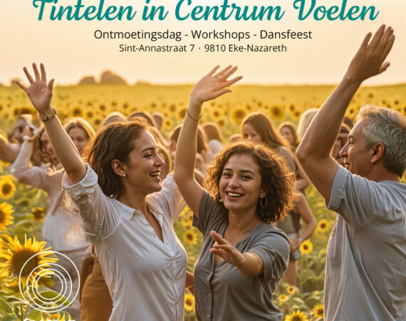 Tintelen in Centrum Voelen op 31 augustus ! Feest 15 jaar Centrum Voelen.
