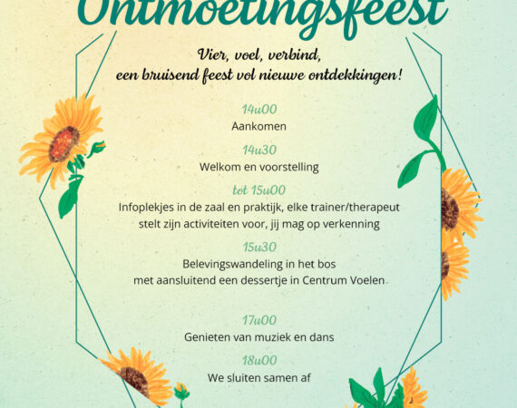Ontmoetingsfeest ! Gratis