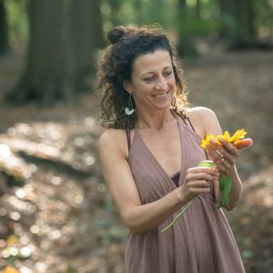Foto met zonnebloem: Soul Photography bij Anneleen Dewalsche