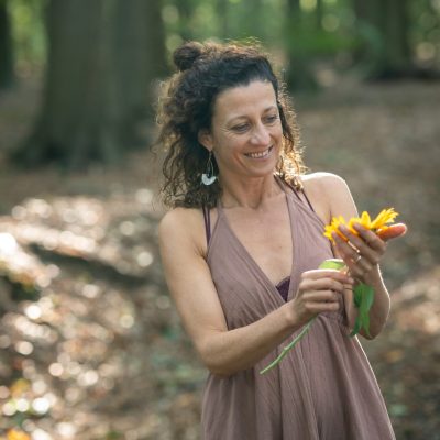 Foto met zonnebloem: Soul Photography bij Anneleen Dewalsche